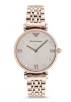 Emporio Armani Gianni T-BAR Round Analog Gray Dial Ladies Watch-AR11059