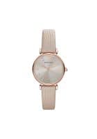 Emporio Armani Womens Gianni Analogue Leather Watch - AR1681