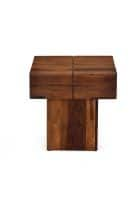 @home by Nilkamal Arcade Side Table (Walnut)