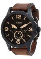 Fossil Jr1487 Nate Analog Watch For Men, Brown