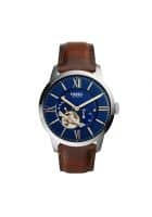 Fossil Me3110 Townsman Automatic Watch For Men, Brown