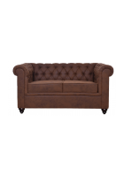 Furnitech DALLAS 2 Seater Sofa (Brown)