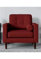 Furnitech HUNNY 1 Seater Sofa (Red)