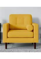 Furnitech HUNNY 1 Seater Sofa (Yellow)