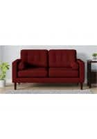 Furnitech HUNNY 2 Seater Sofa (Red)