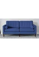 Furnitech HUNNY 3 Seater Sofa (Blue)