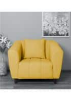 Furnitech KAJ 1 Seater Sofa (Yellow)