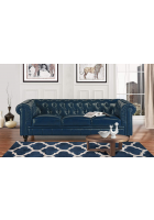 Furniture Adda Atticthick Chesterfield 3 Seater Sofa