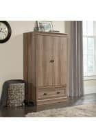 Furniture Adda Banish Manufactured Wood Wardrobe in Natural (WRB.108)