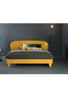 Furniture Adda Buddy Queen Size Upholstered Bed Without Storage