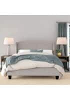 Furniture Adda Freshlo King Size Upholstered Bed Without Storage