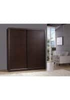 Furniture Adda Patch Wardrobe In Wenge Finish (WRB.124)