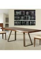 Furniture Adda Qanva Dining Table Set (Natural)