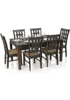 Furniture Adda Tablex Dining Table Set (Brown)