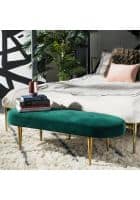 Furniture Adda Yeezio Modern Bench B.114 (velvet)