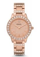 Fossil Analog Rose Gold Dial Watch (ES3020)