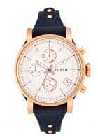 Fossil Analog White Dial Watch For Women (ES3838)