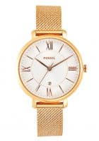 Fossil Analog White Dial Watch For Women (ES4352)