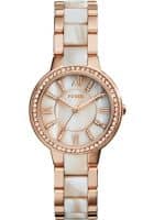 Fossil Analog White Dial Womens Watch (ES3716)