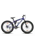 GANG JERIKO Front Suspension Dual Disc Brake Single Speed 26T (Frame Size 16.5 inch) Mountain/Hardtail Cycle (Blue)