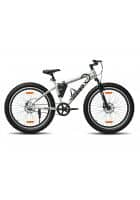 GANG JERIKO Front Suspension Dual Disc Brake Single Speed 26T (Frame Size 16.5 inch) Mountain/Hardtail Cycle (Grey)