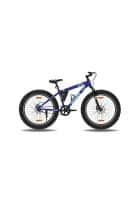 Gang Jeriko Wheel Size 24 Front-Suspension Dual Disc Brake Single Speed Cycle (Rivera Blue)