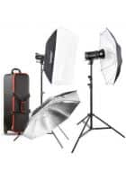 Godox SK300II-V Studio Flash Monolight (2-Light Kit) Black