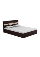 Godrej Arcadia Queen Size Bed (Half Hydraulic Storage, Cola Rain)