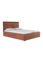 Godrej Goldust Pro King Bed (Sheesham, Fine Walnut)