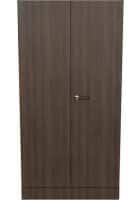 Godrej Interio 2 Door CRCA Steel Almirah Wardrobe (30161803SD00851) Walnut