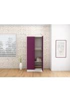 Godrej Interio 2 Door CRCA Steel Almirah Wardrobe (SLIM00023) Textured Purple