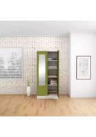 Godrej Interio 2 Door Mild Steel Almirah Wardrobe (SLIM00602) Textured Green Leaf