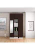 Godrej Interio 3 Door CRCA Steel Almirah Wardrobe (SLIM00423) Russet