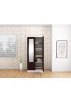 Godrej Interio Slimline 2 Door CRCA Steel Almirah Wardrobe (SLIM00066) Russet