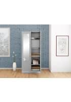 Godrej Interio Slimline 2 Door CRCA Steel Almirah Wardrobe (SLIM00082) Royal Ivory