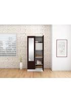 Godrej Interio Slimline 2 Door CRCA Steel Almirah Wardrobe (SLIM00084) Russet