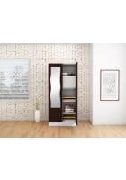 Godrej Interio Slimline 2 Door CRCA Steel Almirah Wardrobe (SLIM00156) Russet