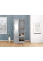 Godrej Interio Slimline 2 Door CRCA Steel Almirah Wardrobe (SLIM00163) Royal Ivory