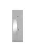 Godrej Interio Slimline 2 Door CRCA Steel Almirah Wardrobe (SLIM00217) Royal Ivory