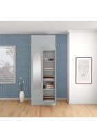 Godrej Interio Slimline 2 Door CRCA Steel Almirah Wardrobe (SLIM00223) Royal Ivory