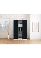 Godrej Interio Slimline 3 Door CRCA Steel Almirah Wardrobe (SLIM00311) Pacific Blue