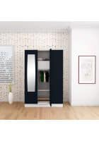 Godrej Interio Slimline 3 Door CRCA Steel Almirah Wardrobe (SLIM00320) Pacific Blue