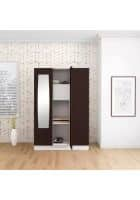 Godrej Interio Slimline 3 Door CRCA Steel Almirah Wardrobe (SLIM00321) Russet