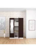 Godrej Interio Slimline 3 Door CRCA Steel Almirah Wardrobe (SLIM00375) Russet