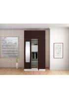 Godrej Interio Slimline 3 Door CRCA Steel Almirah Wardrobe (SLIM00411) Russet