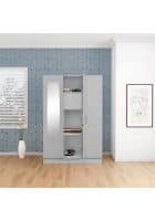 Godrej Interio Slimline 3 Door M1 Steel Almirah Wardrobe (SLIM00319) Royal Ivory