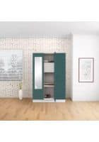 Godrej Interio Slimline 3 Door Mild Steel Almirah Wardrobe (SLIM00772) Textured Sea Pine