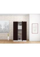 Godrej Interio Slimline 3 Door Steel Almirah Wardrobe (SLIM00304) Shell Wine Red