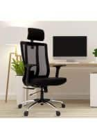 Green Soul Maestro, High Back Mesh Ergonomic Home Office Desk Chair with 2D Adjustable Armrests (Black)