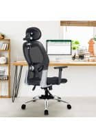 Green Soul New York Superb Office Chair, High Back Mesh Ergonomic Home Office Desk Chair with 2D Adjustable Armrests (Black)